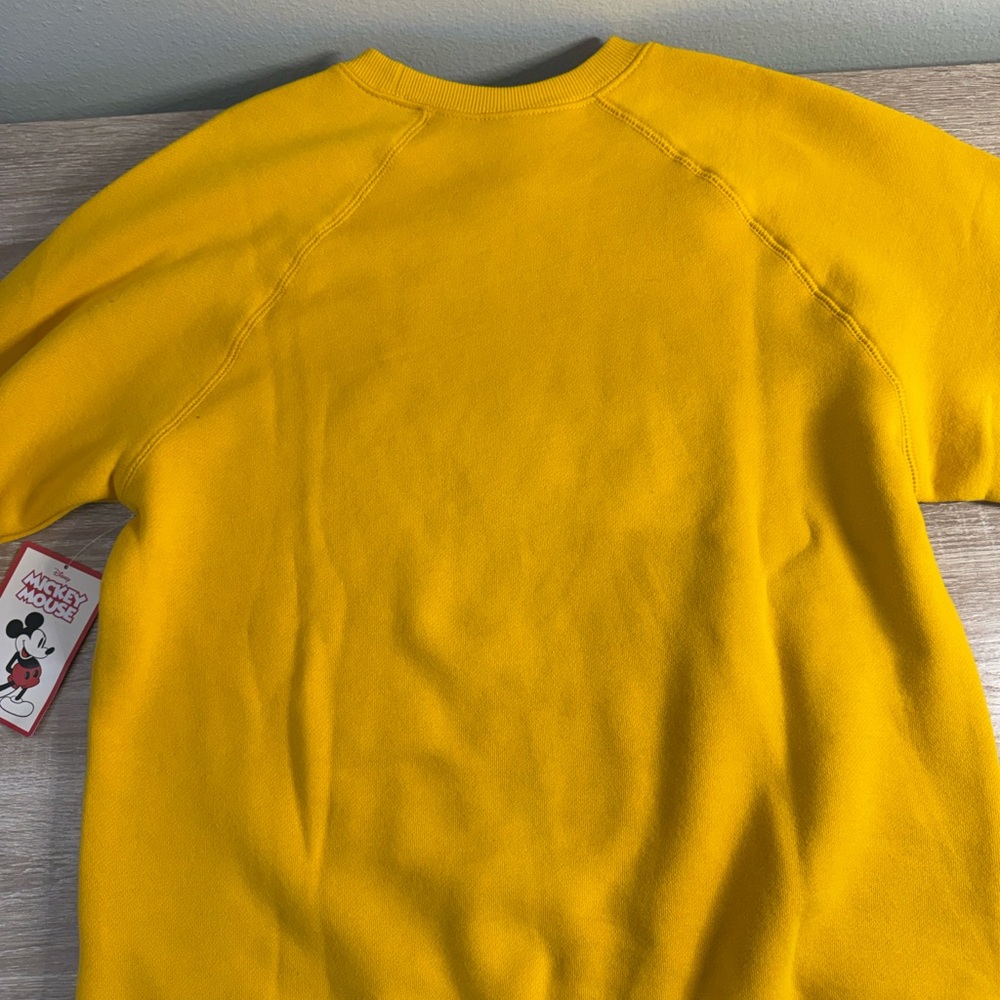 Disney Mickey Mouse Mustard Yellow Apparel - Picture 8 of 9